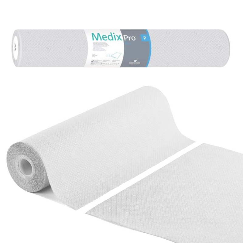 Podkład higieniczny na rolce 70cm x 50cm biały 36g MedixPro 100szt
