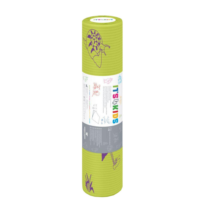 Podkład dla dzieci na rolce 33cm x 50cm limonkowy podfoliowany 54g Its4kids 50szt