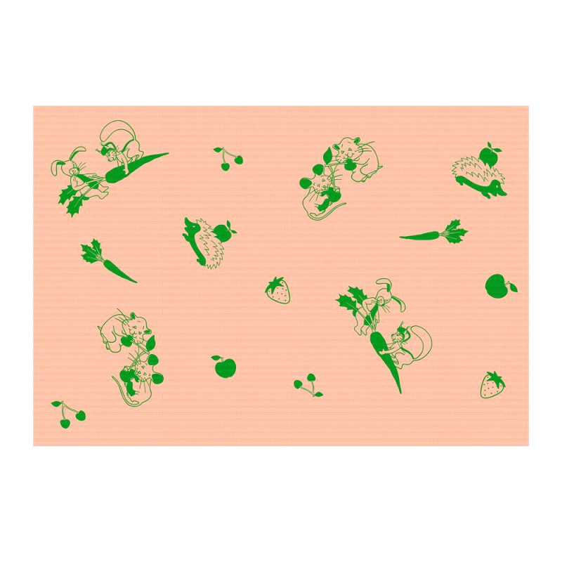 Podkład dla dzieci 33cm x 48cm morelowy podfoliowany 54g Its4kids 80szt