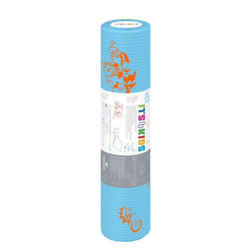 Podkład dla dzieci na rolce 50cm x 50cm niebieski podfoliowany 54g Its4kids 80szt