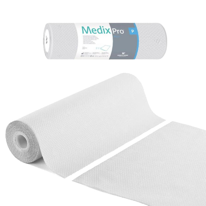 Podkład higieniczny na rolce 50cm x 50cm biały 36g MedixPro 600szt