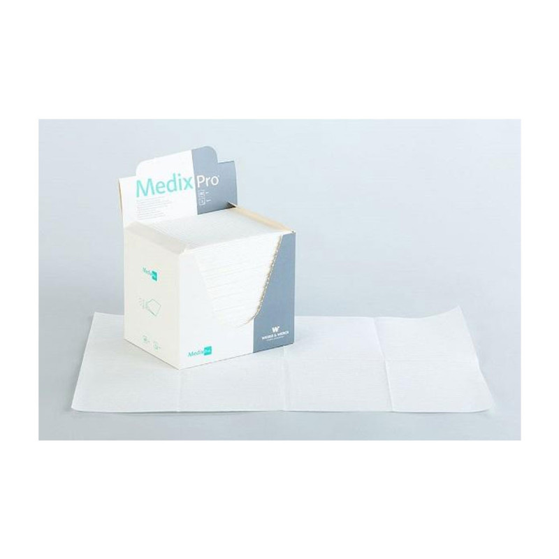 Podkład higieniczny 33cm x 48cm biały podfoliowany 54g MedixPro 480szt
