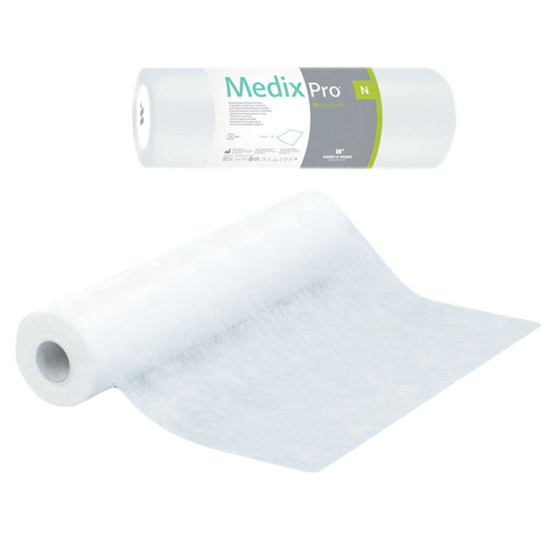 Podkład higieniczny na rolce 50cm x 50cm biały 20g MedixPro 800szt