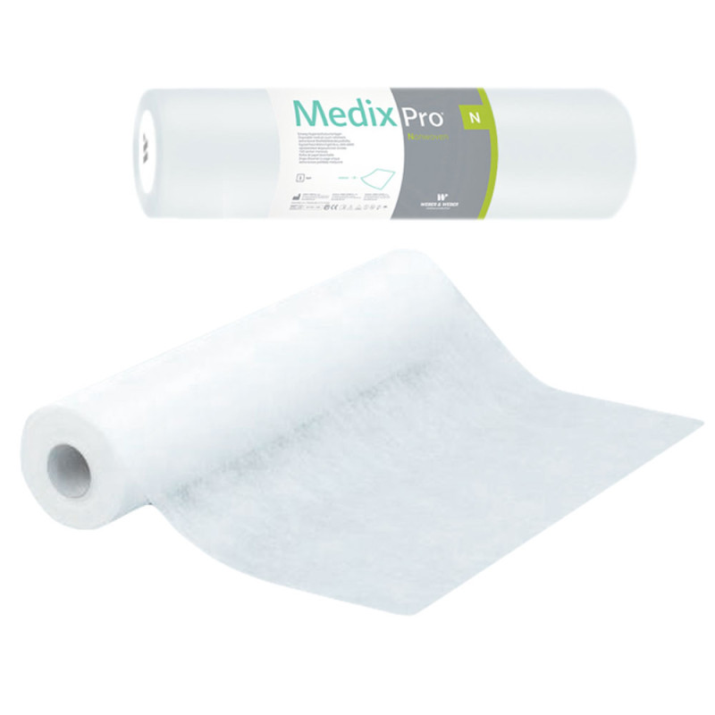 Podkład higieniczny na rolce 60cm x 50cm biały 20g MedixPro 800szt