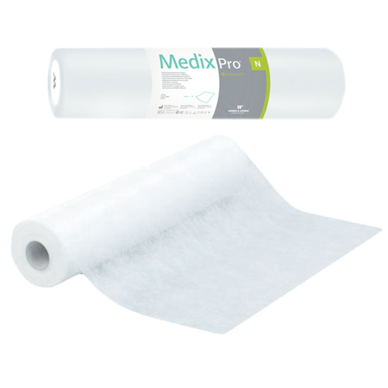 Podkład higieniczny na rolce 70cm x 50cm biały 20g MedixPro 800szt