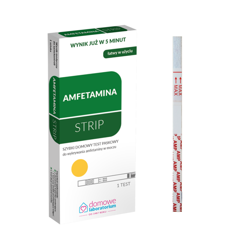 Domowy test narkotykowy z moczu amfetamina strip 50szt