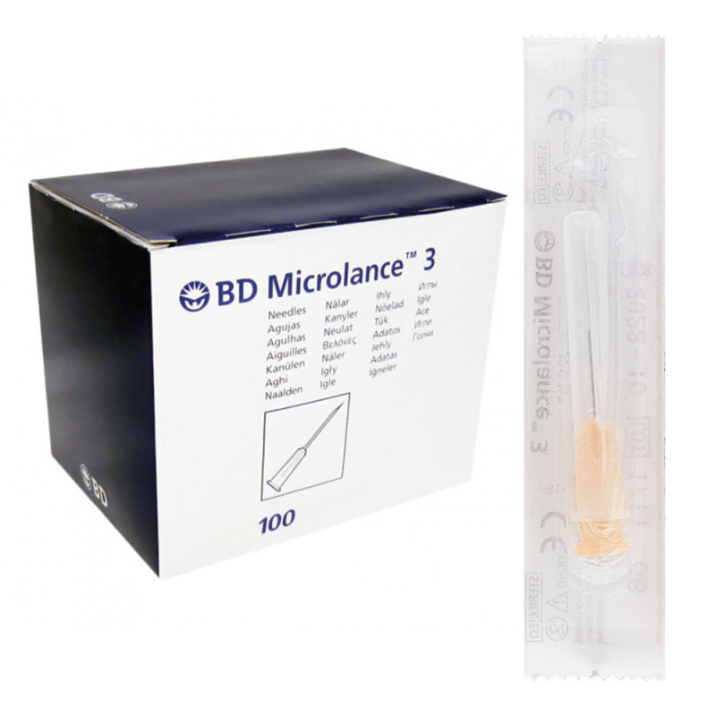 Igły iniekcyjne 25G 0,5mm x 16mm BD Microlance 3 100szt