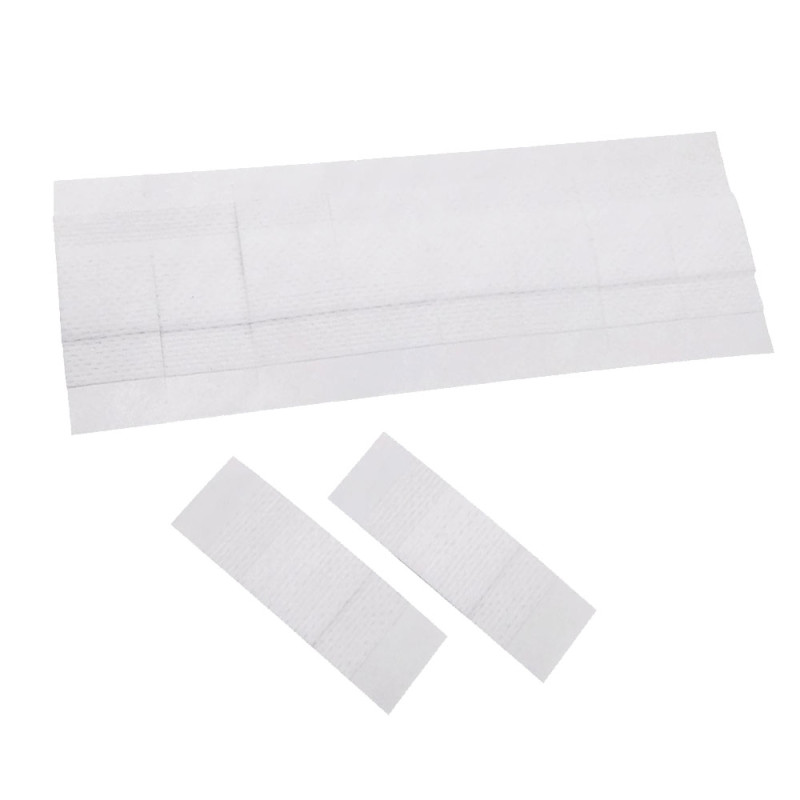 Plastry poiniekcyjne włókninowe z opatrunkiem 4cm x 5m z nacięciem co 2 cm Plastomed Inject 250szt