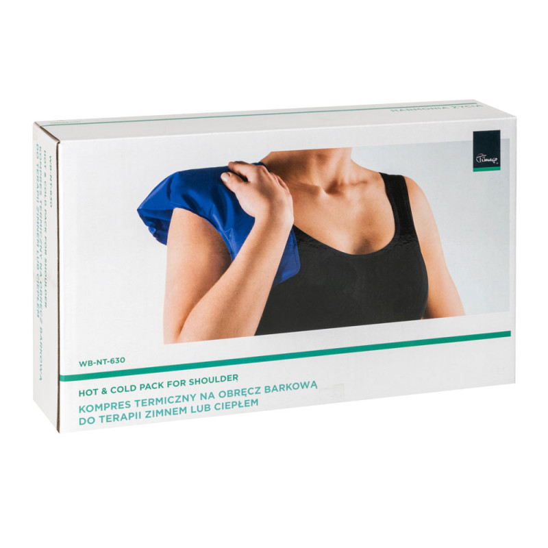 Kompres żelowy ciepło zimno na bark 19cm x 54cm  - 1szt