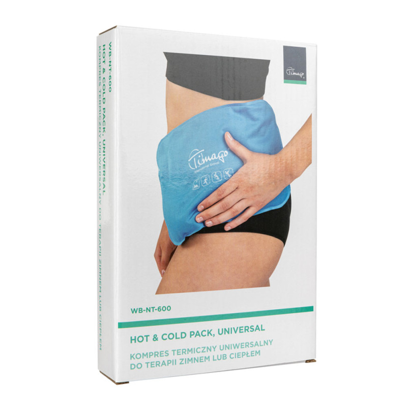 Kompres żelowy ciepło zimno uniwersalny 18cm x 30cm  - 1szt