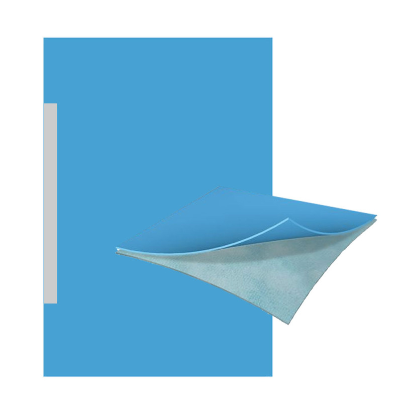 Serweta chirurgiczna 100cm x 150cm z przylepcem bocznym 40g 2w jałowa Alphatex 25szt