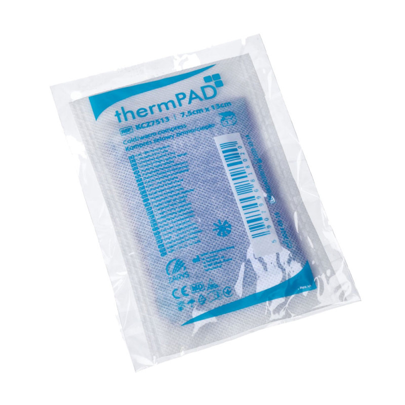Kompres żelowy ciepło zimno 7,5cm x 13cm thermPAD - 1szt