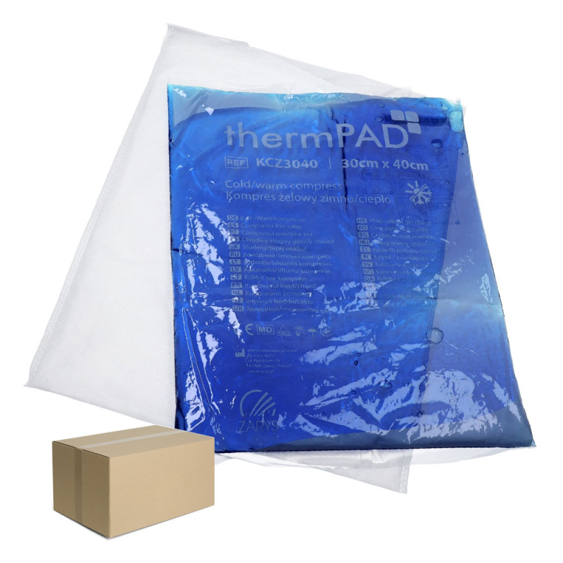 Kompres żelowy ciepło zimno 30cm x 40cm thermPAD - 8szt
