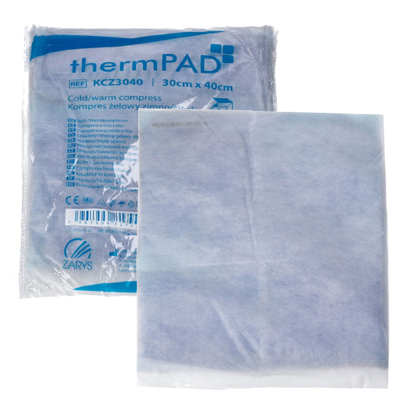 Kompres żelowy ciepło zimno 30cm x 40cm thermPAD - 8szt