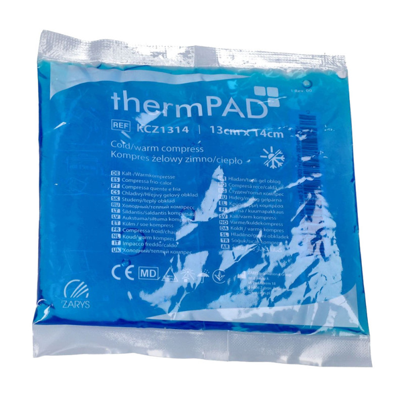 Kompres żelowy ciepło zimno 13cm x 14cm thermPAD - 50szt