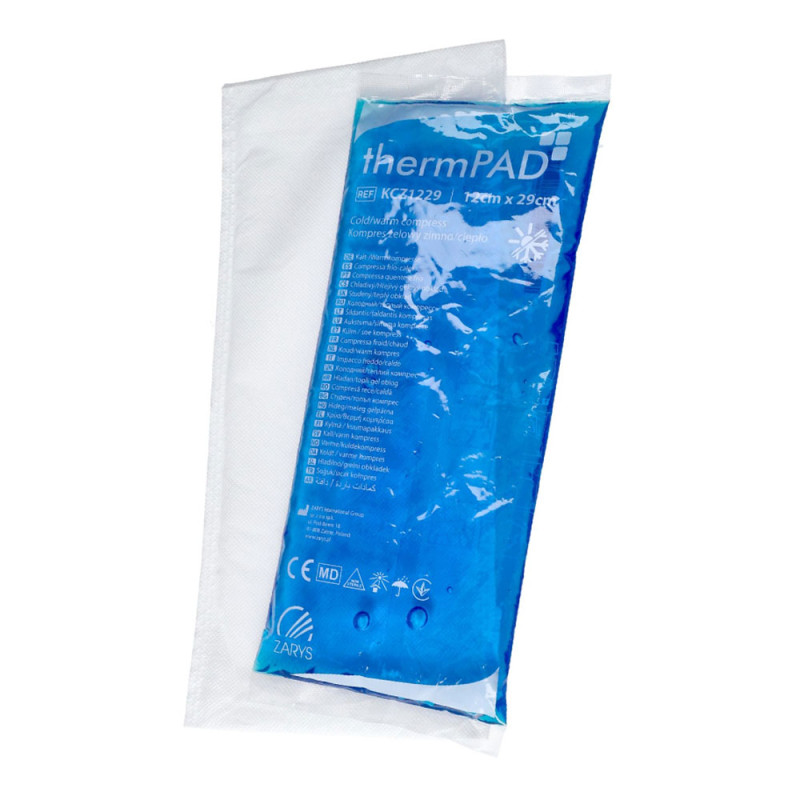 Kompres żelowy ciepło zimno 12cm x 29cm thermPAD - 25szt