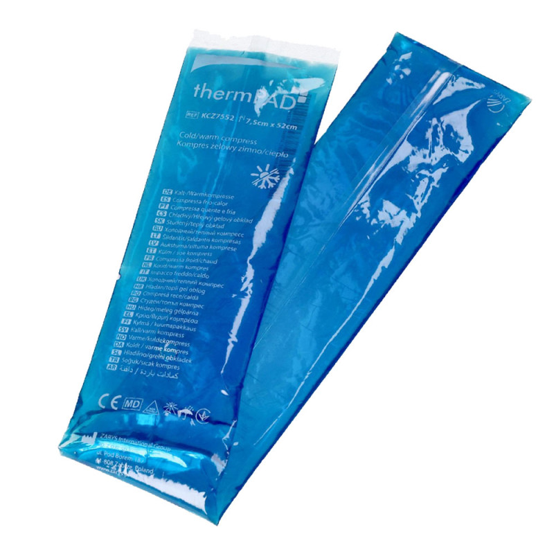 Kompres żelowy ciepło zimno 7,5cm x 52cm thermPAD - 30szt