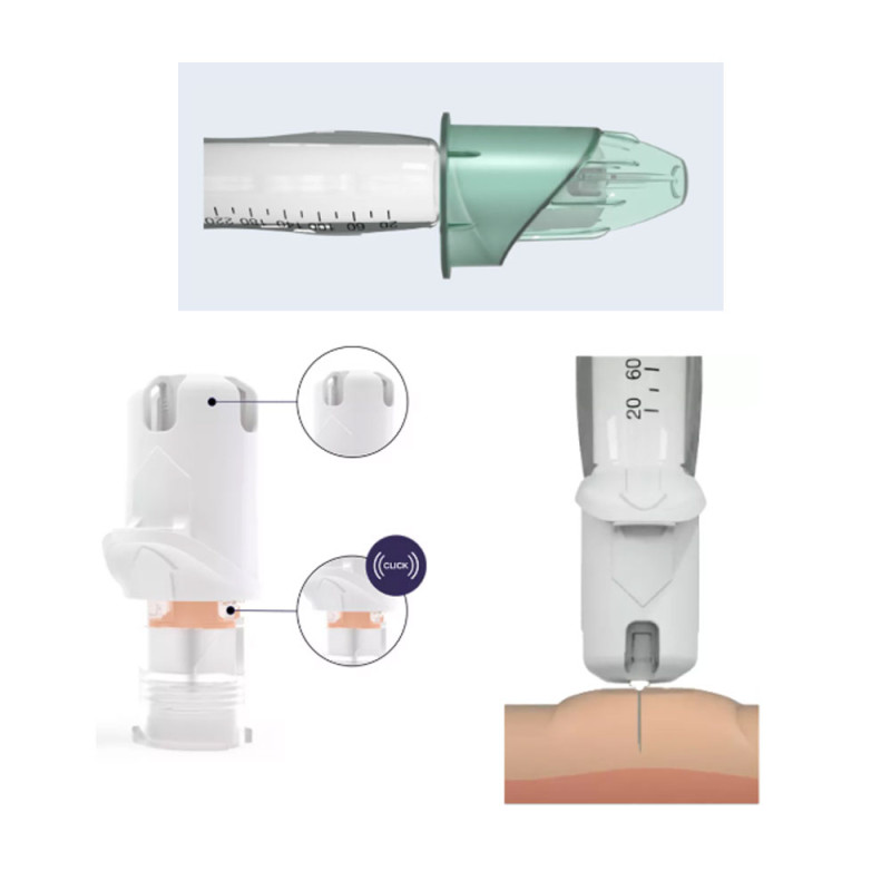 Igły do insuliny 32G 4mm x 0,23mm Unifine SafeControl aktywne bezpieczne igły insulinowe 100szt