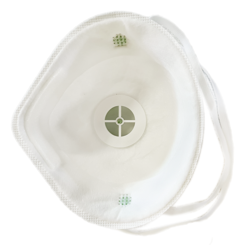 Maska z filtrem ffp3 z zaworkiem Oxyline X 310 SV FFP3 R D kolor biały 1 szt