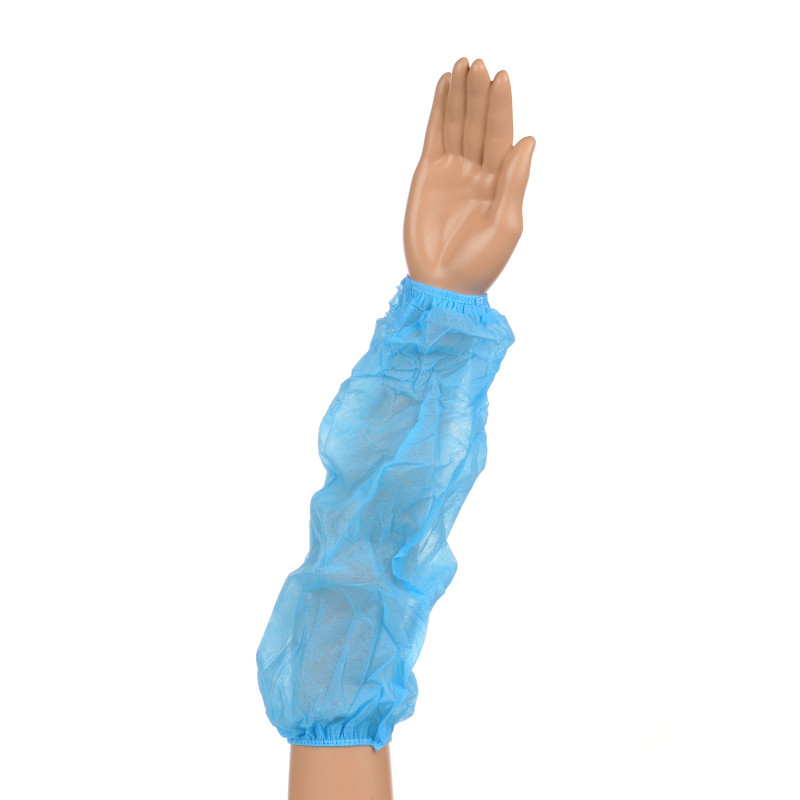 Zarękawki włókninowe jednorazowe niebieskie flizelina 30g 100szt x 10op