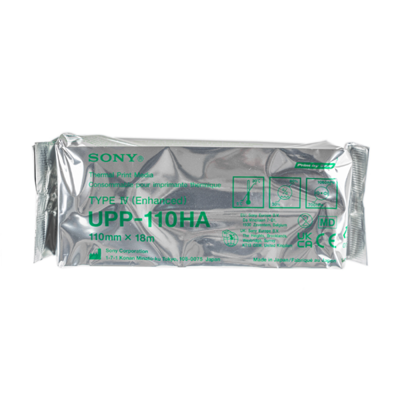 Papier do USG Sony UPP 110 HA 110mm x 18m 193 wydruki x10op