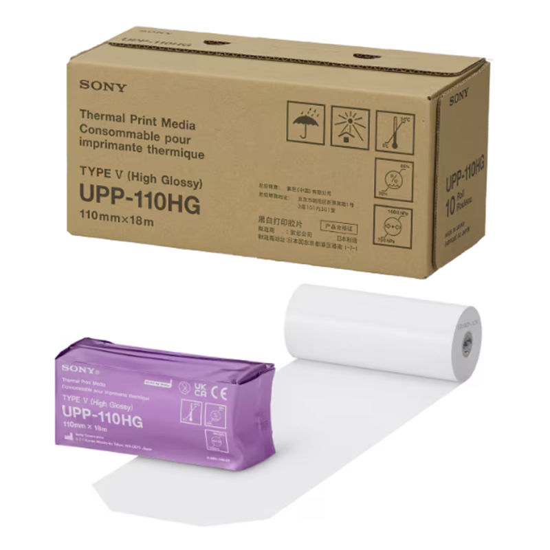 Papier do USG Sony UPP 110 HG 110mm x 18m 195 wydruków x10op