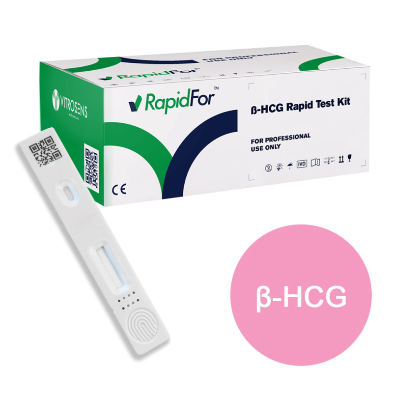 Test β-HCG - podjednostka beta ludzkiej gonadotropiny kosmówkowej (wczesna ciąża) - do analizatora BISAF zestaw 25szt