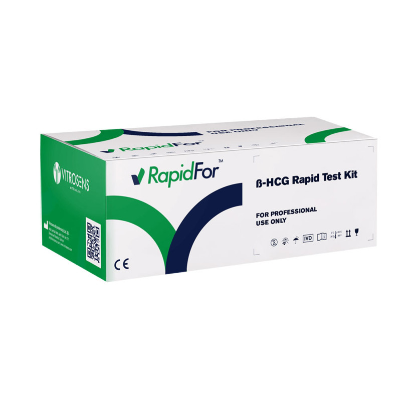 Test β-HCG - podjednostka beta ludzkiej gonadotropiny kosmówkowej (wczesna ciąża) - do analizatora BISAF zestaw 25szt