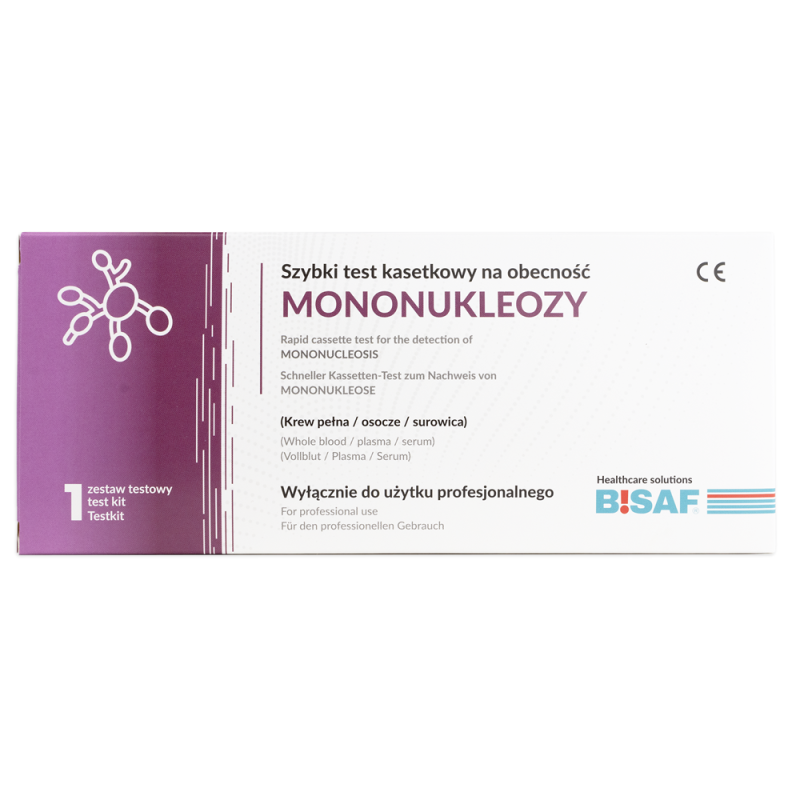 Szybki test na mononukleoza wirus epsteina barr  (EBV) 1szt
