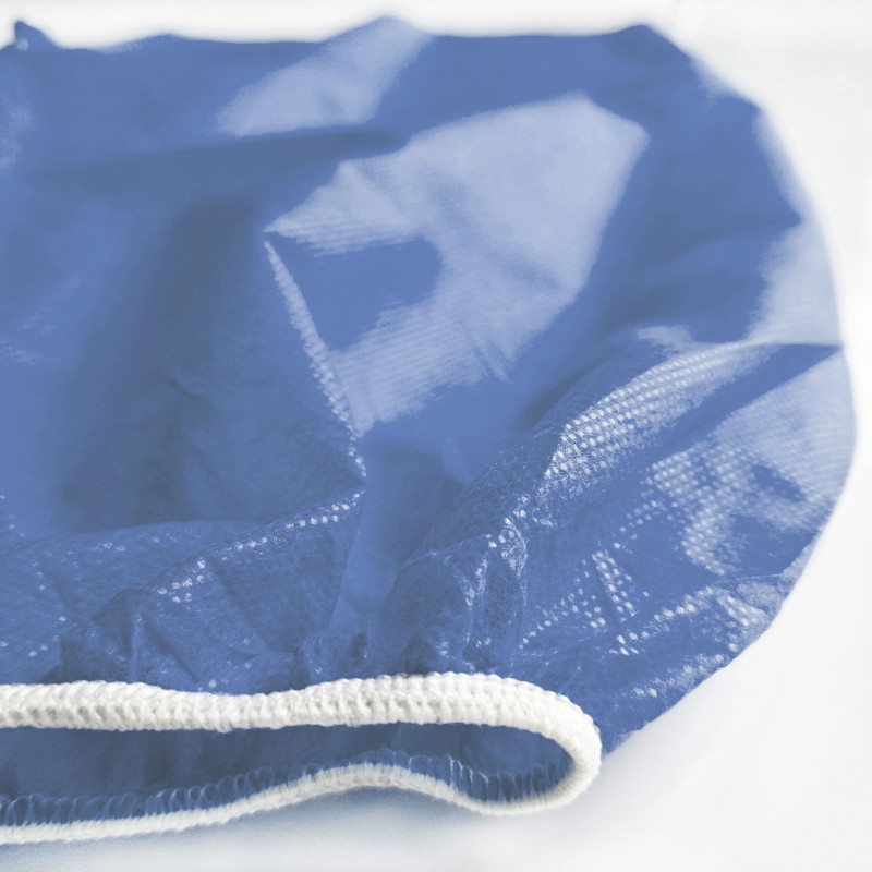 Spódniczka ginekologiczna 40g niebieska z gumką niejałowa 10szt