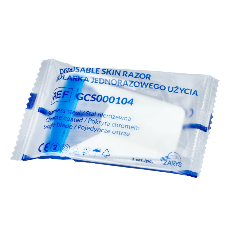 Maszynka do golenia golarka medyczna Gallant z osłoną ostrza Zarys 50 szt