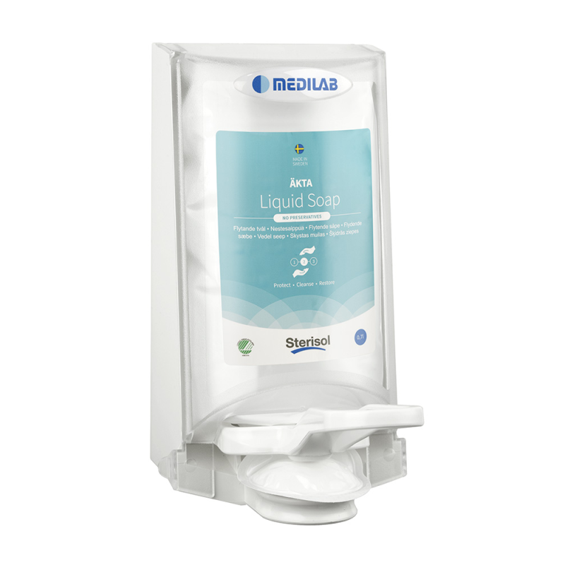 Mydło Sterisol Äkta Liquid Soap Medilab, worek do systemu Sterisol 700 ml