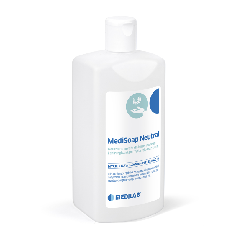 Mydło MediSoap Neutral do mycia rąk przed higieniczną i chirurgiczną dezynfekcją rąk 500ml
