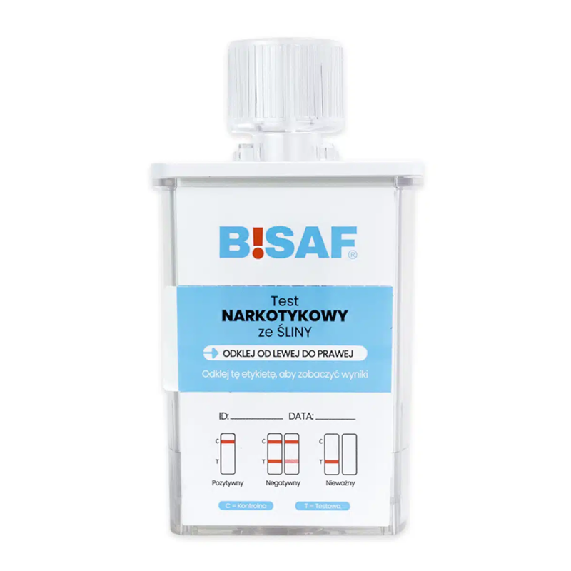 Test narkotykowy ze śliny na 8 substancji dla profesjonalist&oacute;w 1 szt