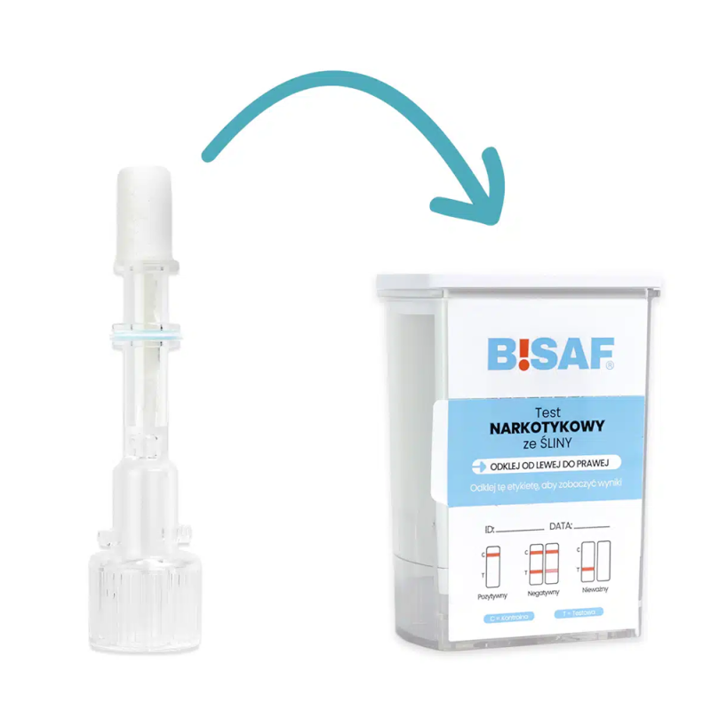 Test narkotykowy ze śliny na 16 substancji dla profesjonalist&oacute;w 1 szt