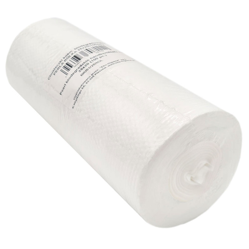 Chusteczki kosmetyczne w rolce perła 25cm x 20cm bezgilzowe 100szt