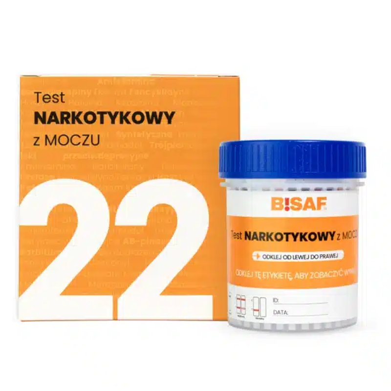 Test narkotykowy z moczu na 22 substancje dla profesjonalistów 1 szt