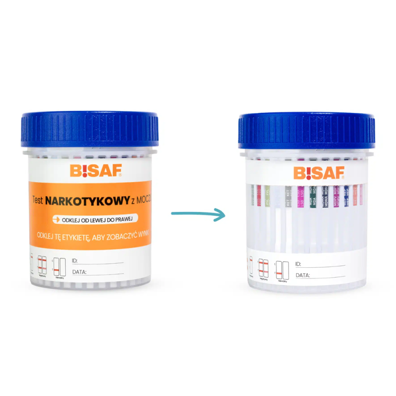 Test narkotykowy z moczu na 22 substancje dla profesjonalist&oacute;w 1 szt