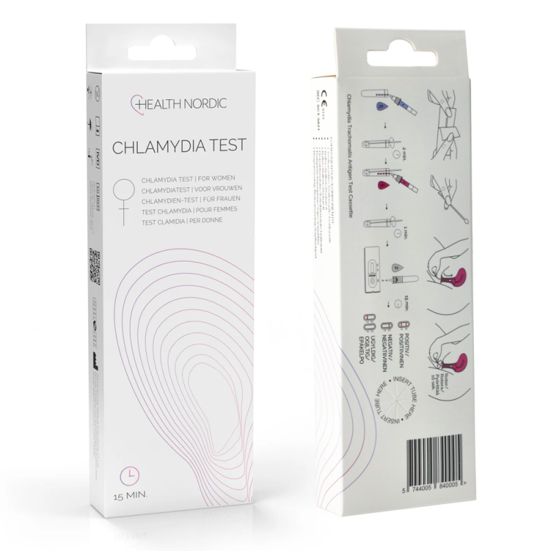 Domowy test na chlamydie - chlamydia trachomatis test do samokontroli 1szt
