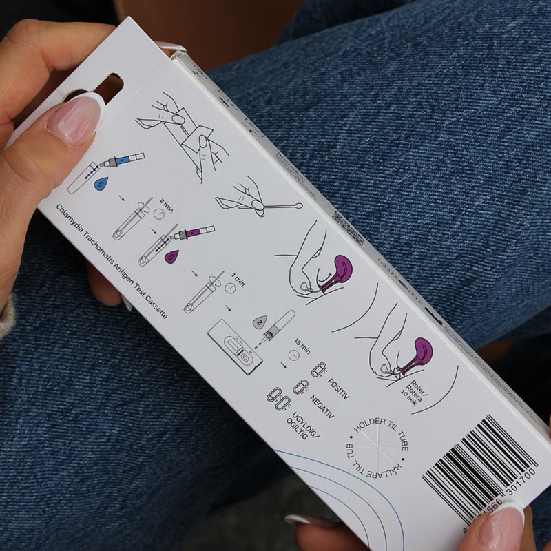 Domowy test na chlamydie - chlamydia trachomatis test do samokontroli 1szt