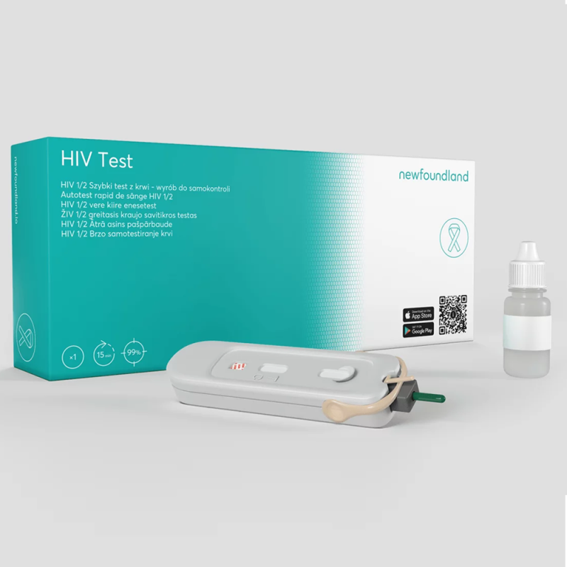HIV test domowy 3w1 z krwi do samokontroli 1szt