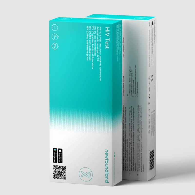 HIV test domowy 3w1 z krwi do samokontroli 1szt