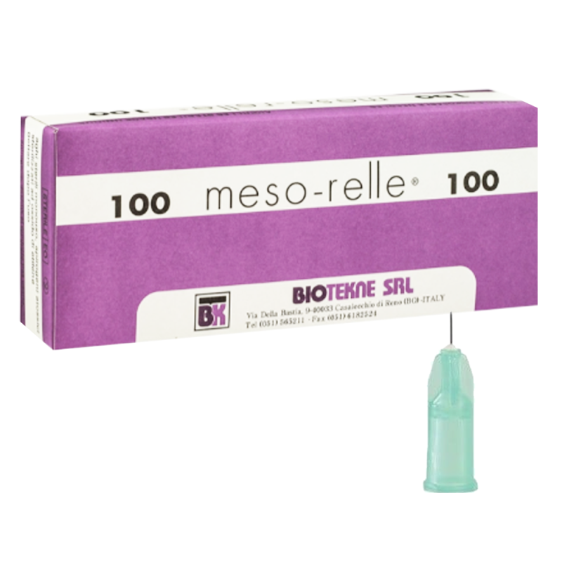 Igły do mezoterapii 33G 0,2mm x 4mm Mesorelle M0133G04 100szt