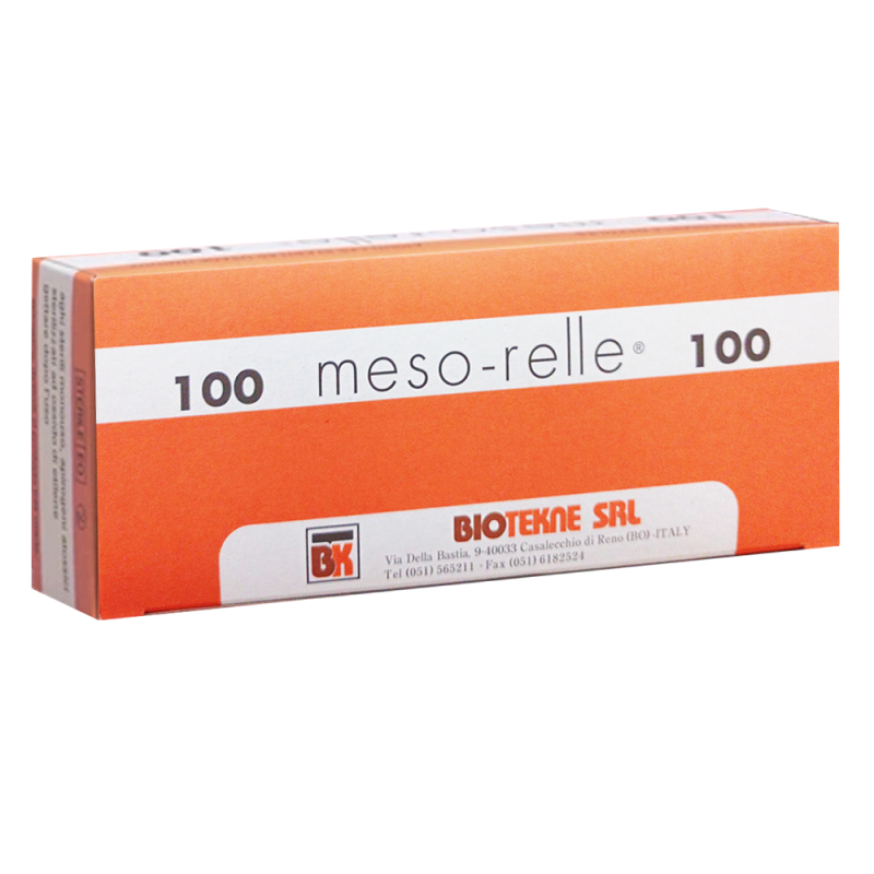 Igły do wypełniaczy 27G 0,4mm x 12mm Mesorelle Extra Thin Wall needles M0127G12T 100szt