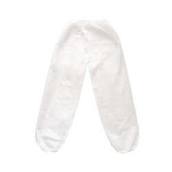 Spodnie jednorazowe XXL na gumce białe flizelina 30g 1szt