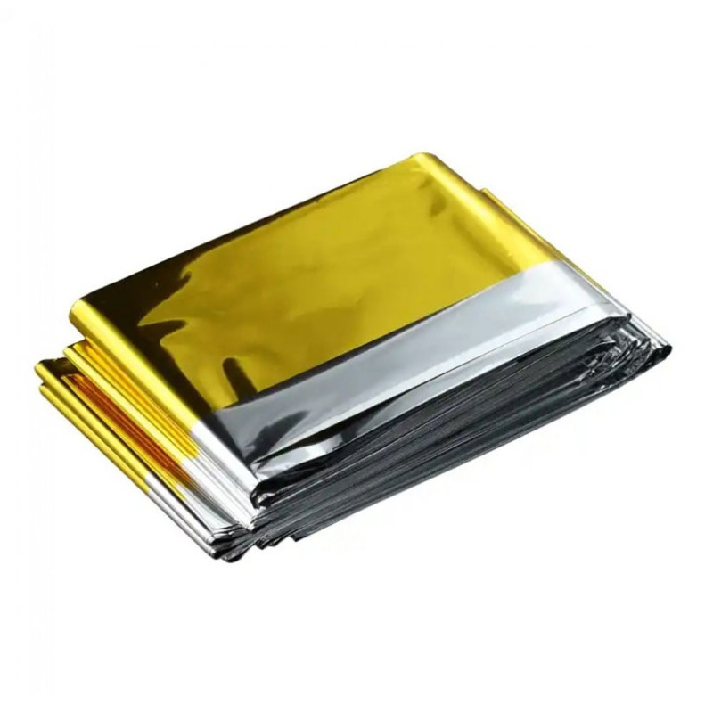 Koc ratunkowy termiczny złoto-srebrny folia NRC safeLine EB 210x160cm 1szt