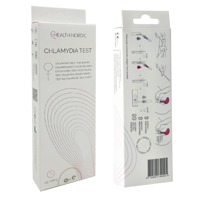 Test na chlamydie - chlamydia trachomatis test dla profesjonalist&oacute;w 10szt