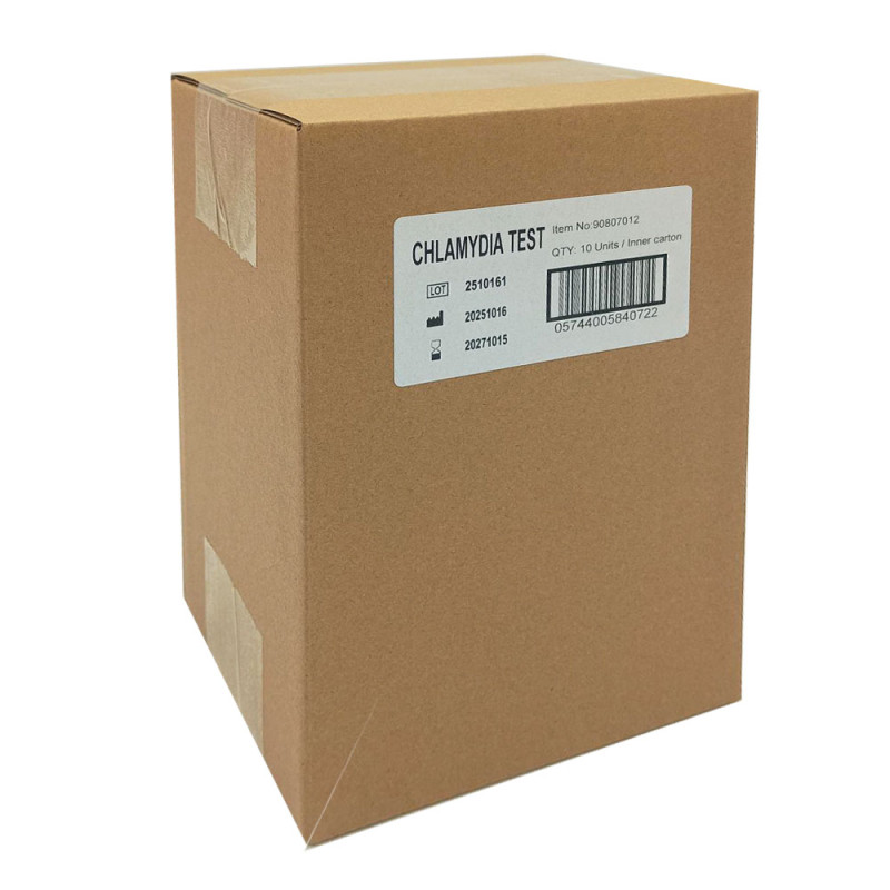 Test na chlamydie - chlamydia trachomatis test dla profesjonalist&oacute;w 10szt