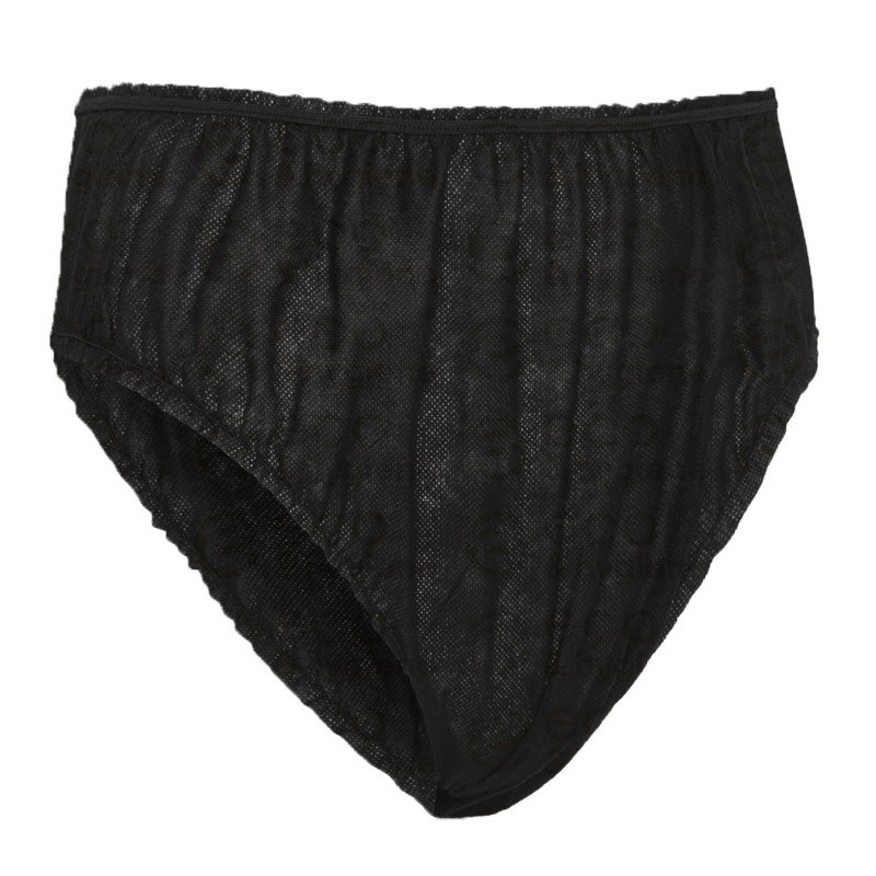 Majtki jednorazowe damskie czarne majtki do masażu włóknina nieprześwitujące 10szt
