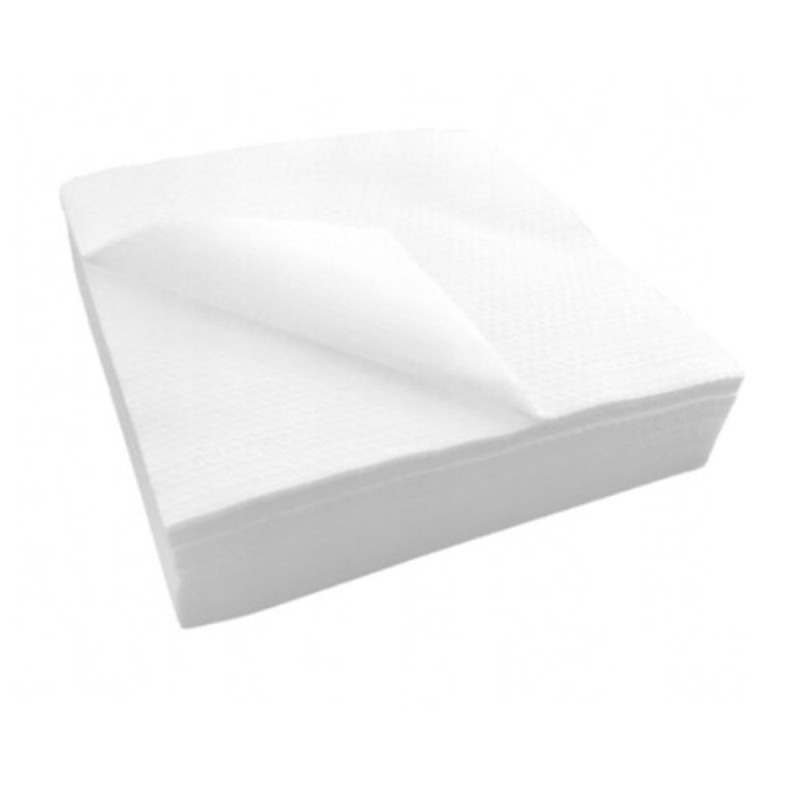 Ręcznik do tatuażu jednorazowy biały z celulozy Basic 20cm x 20cm 100szt